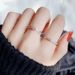 Light Luxury And Simple CNC Micro Inlaid Ten Diamond Titanium Steel Ring, Women's Rose Gold Does Not Fade, Couple's_voghion.com
