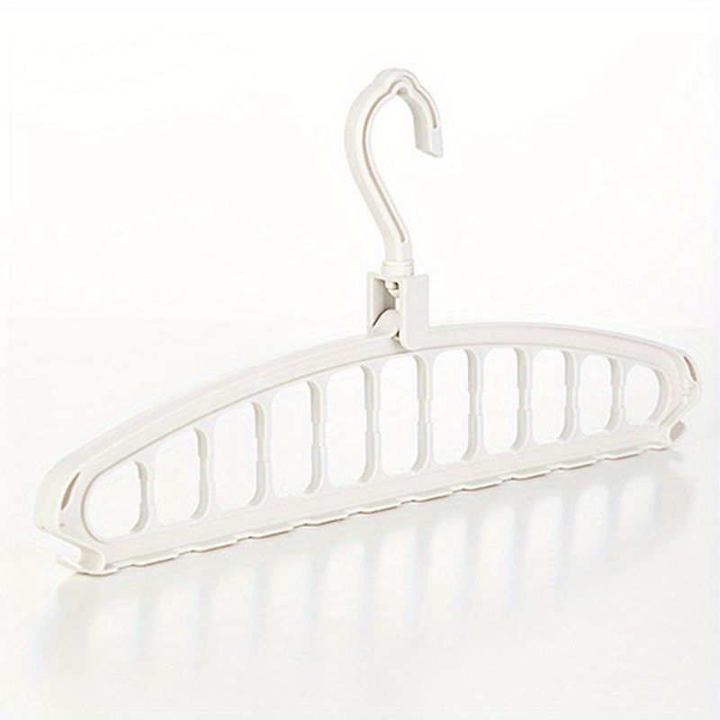 Folding Multi-Hanger Organizer - Non-Slip Space Saving Rack For Jeans/Scarf Wardrobe Closet Storage_voghion.com