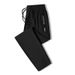 Men's Clothing Ice Silk Pants With Zipper And Quick Drying Elastic Large Size Sports Casual Trousers With Cuffs_voghion.com