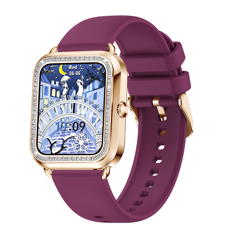 I68 Bluetooth Calling Smart Watch Support Heart Rate Blood Pressure Weather More Than Sport Smart Watch_voghion.com