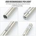1 Pcs USB Aufladbare Taschenlampe Taschenlampe Mini LED Taschenlampe Medizinische Camping Fahrrad Taschenlampe_voghion.com