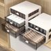 Unterwäsche Aufbewahrung Organizer Home Schubladenteiler Box 3-in-1 Multifunktional für Unterhosen Socken Kleiderschrank_voghion.com