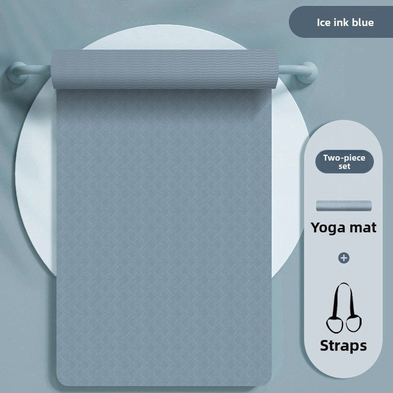 TPE Thickened And Widened 90cm Silent Shock Absorption Non-Slip Dance Home Yoga Mat Manufacturer_voghion.com