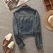 Short And Petite Denim Jacket In Spring, High Waisted Design, Niche Short Jacket, Trendy For Women_voghion.com