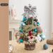 Nr. B117 Weihnachtsbaumschmuck, Schreibtischzubehör, Mini-Tischdekorationsbaum, Weihnachtsdekoration_voghion.com