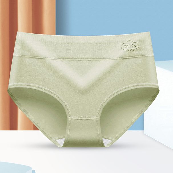 Sous-vêtements pour femmes, simples et confortables, en coton doux pour la peau et respirant_voghion.com