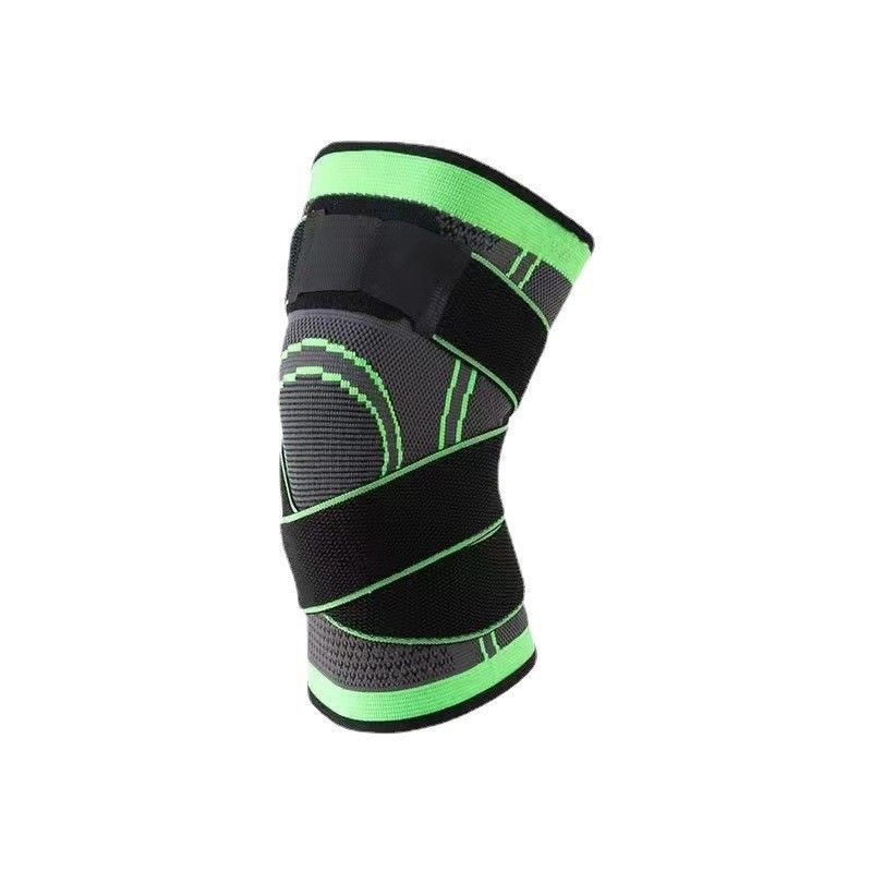 Sports Knitted Basketball Knee Leg Protectors Outdoor Cycling With Elastic And Breathable Straps For Anti Slip_voghion.com
