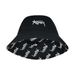Heißer Verkauf Mode Graffiti Buchstaben Druck Baumwolle Eimer Hut Für Männer Frauen Doppelseitige Tragen Breite Krempe Hüte Weichen Faltbare Fischer_voghion.com