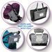 Portable Diaper Changing Pad For Newborn Baby Changing Pad with Smart Wipes Pocket Waterproof Travel Changing Kit_voghion.com