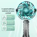Handheld Portable USB Fan, Octopus Style Octopus Fan, Handheld, Fixed Desktop, Clip-on, Multiple Modes To Choose From_voghion.com