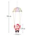 Christmas Flying Santa Parachute Toy – Tumbling Decor With Electric Motor Festive Gift For Kids & Holiday Parties_voghion.com