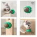 Catnip Cat Wall Stick-on Ball Toy Scratchers Treats Healthy Natural Removes Balls To Promote Digestion Cat Grass Snack_voghion.com
