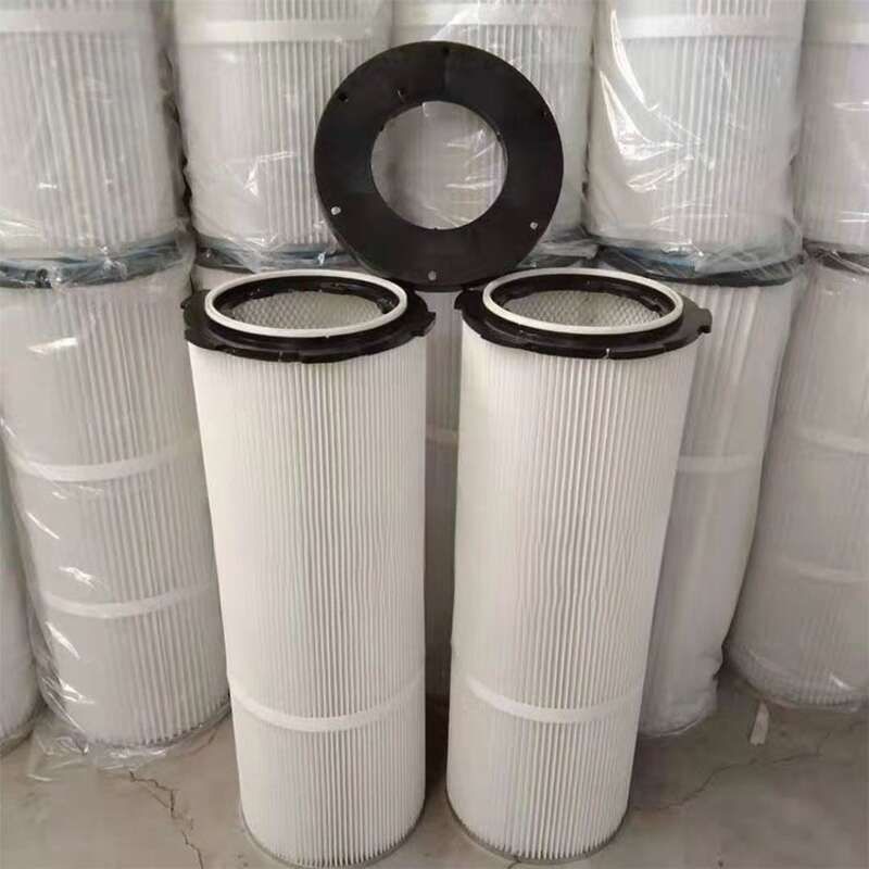 【1106 Atpirkšana】 Sešu ausu ātrās atbrīvošanas patrona ar izsmidzinātāju, rūpniecisko putekļu noņemšanas filtra kasetne, plastmasas pārstrāde_voghion.com