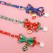 Christmas Bow Tie Pet Collar Cat Dog Bell Safety Buckle Adjustable Accessories High-end Gentleman Bowknot_voghion.com