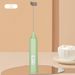 Handheld 3-Speed Electric Whisk – Mini Milk Frother & Egg Beater For Coffee, Baking, Smoothies (Soft-Touch Grip, Pastel Colors)_voghion.com