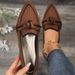 2024 Plus Size Atmungsaktive flache Schuhe für Damen Slip-On Bowknot Flacher Mund Faule Arbeitsschuhe_voghion.com