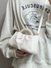 Summer Small Single Shoulder Crossbody Mini Women's Bag, Pearl Handbag, Cloud Fold Wrist, 2024, Unique New Style_voghion.com
