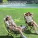 Outdoor Folding Moon Portable Camping Fishing Stool Picnic Art Sketching Reclining Chair_voghion.com