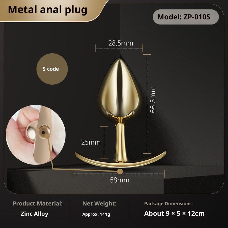 LuvBox per Backcourt Wear, Plug anale in lega di metallo per esterni SM, perline per adulti, giocattoli sessuali solidi e pesanti_voghion.com