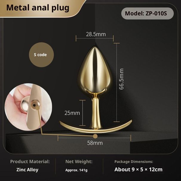 LuvBox per Backcourt Wear, Plug anale in lega di metallo per esterni SM, perline per adulti, giocattoli sessuali solidi e pesanti_voghion.com