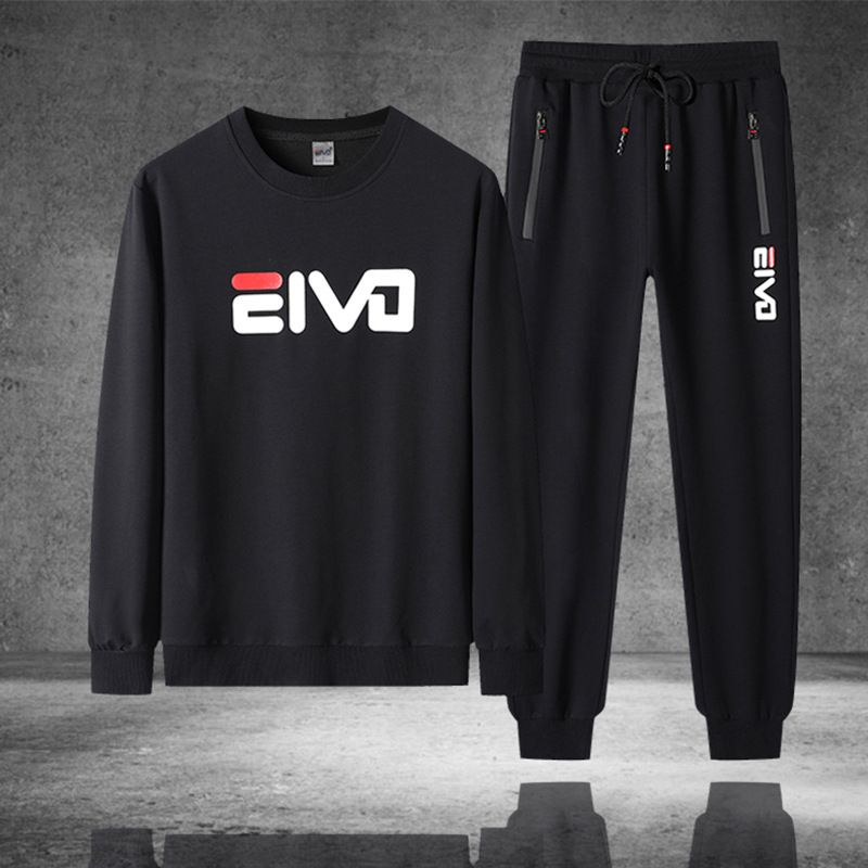 Vyriškas sportinis kostiumas plius aksomas ir storas laisvalaikio vyriškas „plus fat plus“ džemperis su gobtuvu paaugliams berniukams gražus pavasario rudens žiemos tendencija_voghion.com