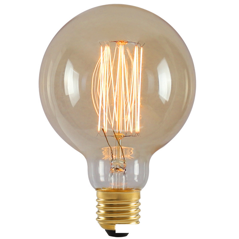 Edison tungsten bulb dimmable led vintage E27 screw retro nostalgic 40W Watt table lamp warm light bulb_voghion.com
