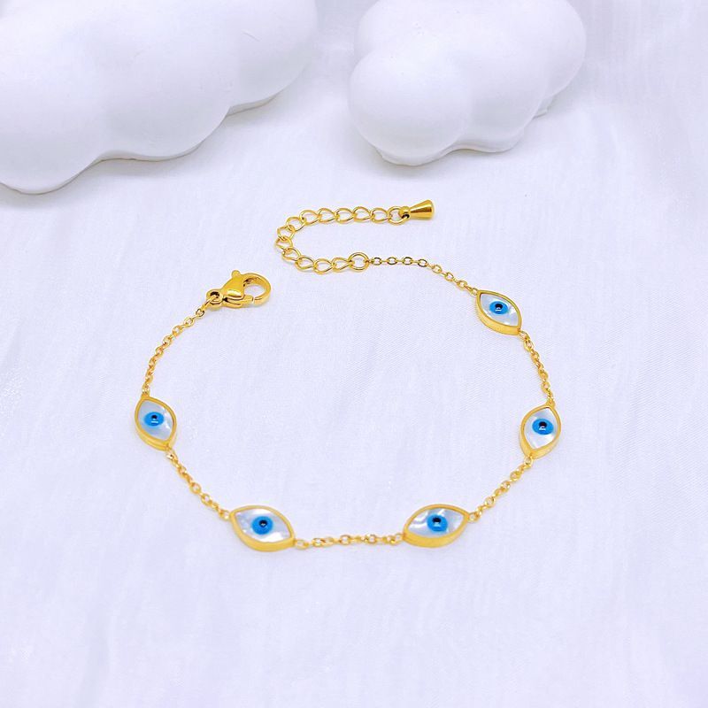 Braccialetti in acciaio inossidabile a forma di cuore con conchiglia 304, stile semplice e di base, in grandi quantità, con erba Parthenocissus._voghion.com