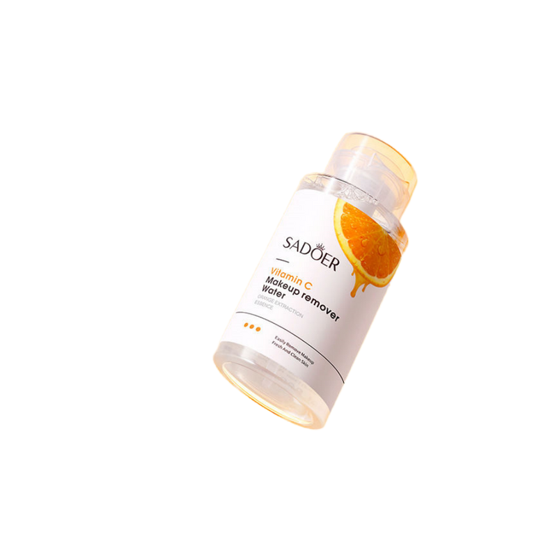Demachiant cu vitamina C SADOER Demachiant blând Clean Revigorant Demachiant Moisturizing Portable 300ml_voghion.com