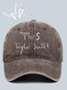 Taylor Swift Baseballkappe, T.S. Bestickte Baseballkappe, europäische und amerikanische gewaschene Retro-Mode_voghion.com