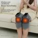 Rechargeable Heating Knee Massager With Vibration Therapy - Wireless Electric Knee Warmer For Joint Pain Relief & Muscle Relaxation_voghion.com