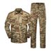Men's Tactical Camouflage Shirt & Pants Set - Breathable, Durable, Outdoor Training Uniform For Jungle & Military Style_voghion.com