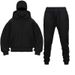 Men's Clothing Double Hat Spring Autumn Winter Ins Hooded Sweatshirt Suit Trendy Men And Women Double Hat Couple Sweatshirt_voghion.com