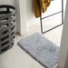 Long Plush Dense Microfiber Household Bathroom Door Mat Hotel Bathroom Non Slip Water Absorbing Foot Mat Bedroom Bedside Blanket_voghion.com