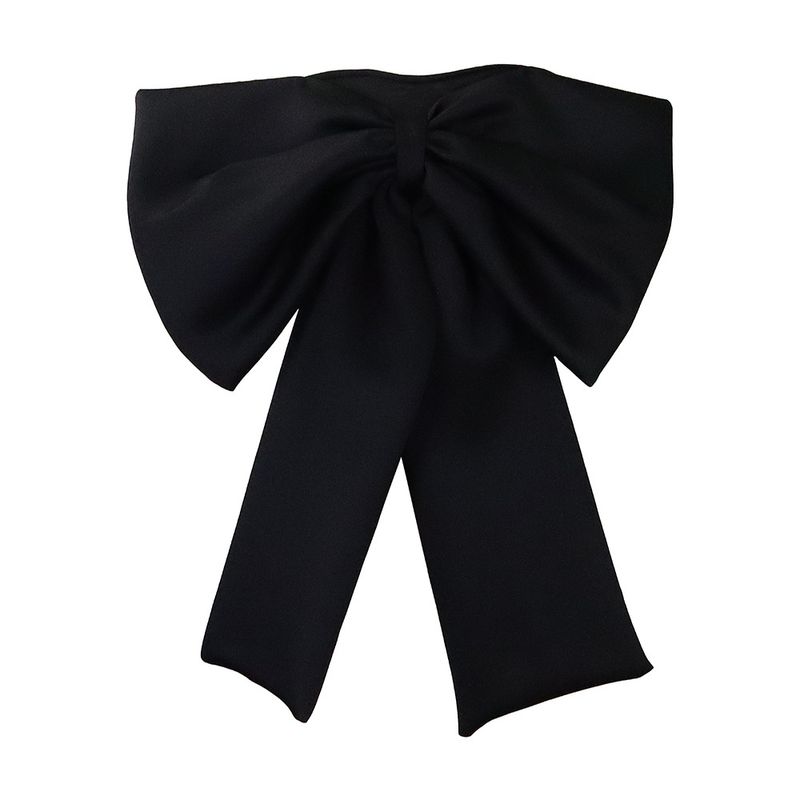 Top da donna, camicia corta versatile e versatile, senza spalline, alla moda, con fiocco e spalla avvolta_voghion.com