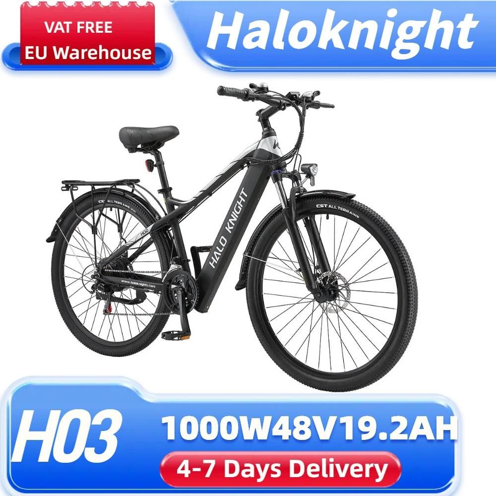Halo Knight H03 Elektrisches Mountainbike 27,5" Reifen 1000W Motor 48V 19,2Ah Batterie_voghion.com