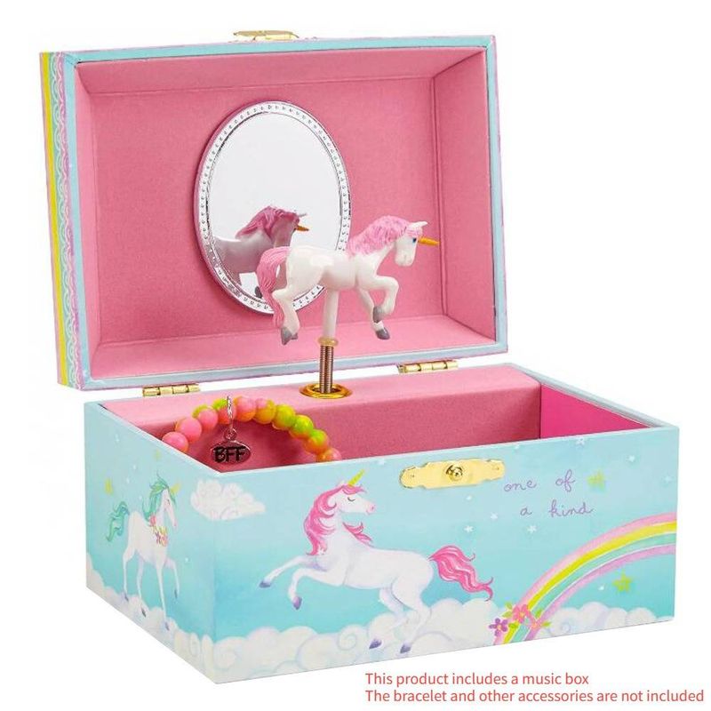 Children's Music Box New Year Birthday Gift Multifunctional Jewelry Box Music Box Cartoon Storage Box_voghion.com