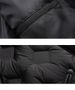 Men's Clothing Stylish Knit Collar Down Jacket With White Duck Feather Filling, Lightweight Warm Winter Coat, Slim Fit, British Style, Solid Color_voghion.com