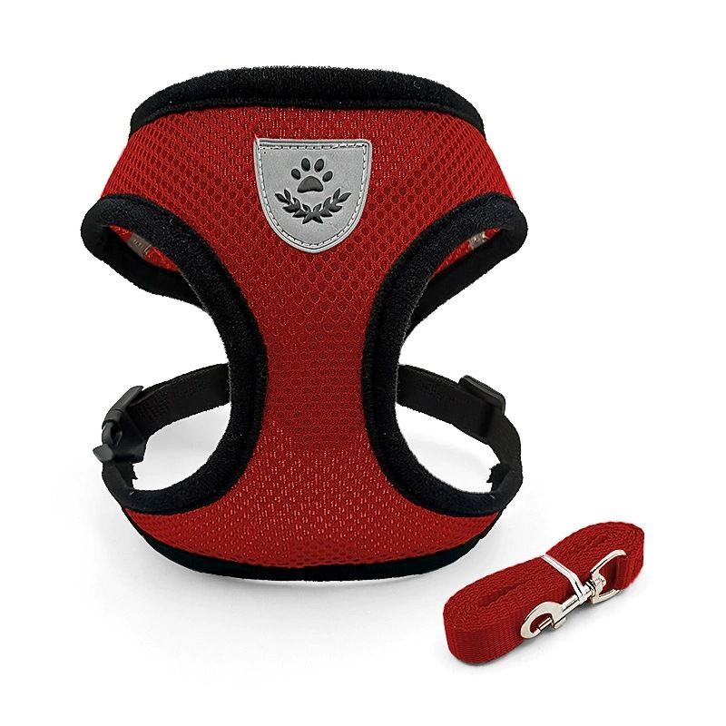Pet Harness Small Medium Dogs, Breathable Dog Walking Leash For Cats And Dogs_voghion.com