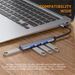 USB Type C HUB 3.0 3.1 4 Port Multi USB Splitter Adapter OTG For HUAWEI Xiaomi Lenovo Macbook PC Computer Accessories_voghion.com