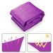 28' x 28' x 28' Triangle Sun Shade Sail/ Red Purple_voghion.com
