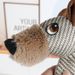 Dog Cotton And Linen Plush Squeaky Pet Durable Chew-Resistant Elephant Monkey Arch-Shaped Teddy Toy_voghion.com
