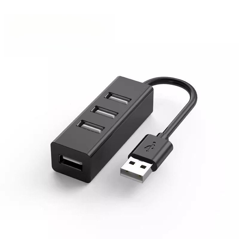 3.0 Ayırıcı Bir ila Dört Genişletme Portlu Yüksek Hızlı USB Hub Güç Kaynağı ile Çoklu Port_voghion.com