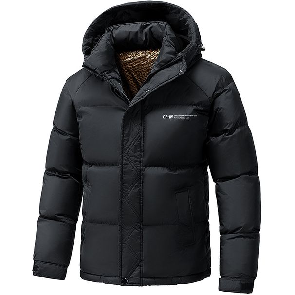Daunenjacke aus Baumwolle für Herren – Neuer Winterstil – Dick gefütterter, warmer Steppmantel – Locker sitzende, lässige Baumwolljacke mit Kapuze – Winddichte Oberbekleidung für Herren_voghion.com