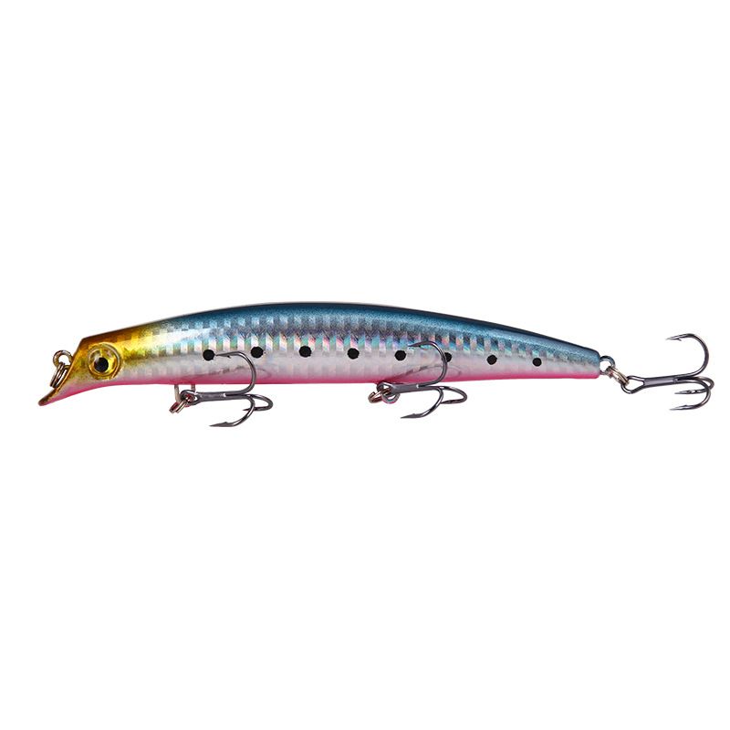 Leurre d'escalade New Wave 12,5 cm/14 g, appât flottant pour la pêche en eau douce et en mer_voghion.com