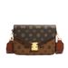High-End For Women 2025 New Versatile Classic Shoulder Crossbody With Printed Letters Small Square Bag_voghion.com
