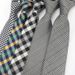 High-Density British Plaid Tie Men's Suit Checkered Formal Business Shirt_voghion.com