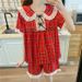 Korean Pajama For Women Summer Loungewear Sleepwear Sets Girls Sweet Plaid Lapel Pyjama Kawaii Ruffle Pijama Japanese Home Suit_voghion.com