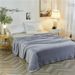 Flannel Bed Cover Blanket - Extra Thick Reversible Fleece Throw For Bed & Sofa_voghion.com