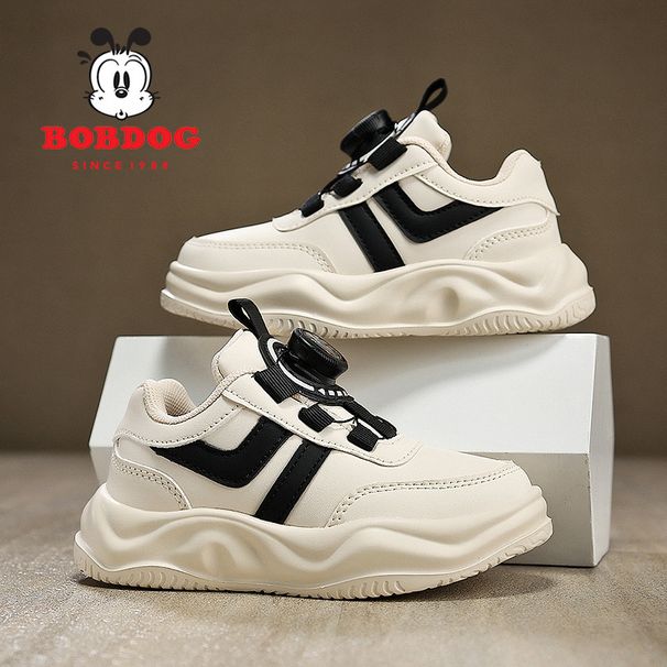 New Spring and Autumn 2025 Fashionable Breathable and Warm Boys' and Girls' Sports Shoes, Mid to Large Size, Trendy and Versatile Soft Sole Running_voghion.com