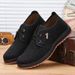 Man Sports Shoes Running Shoes Sneakers Synthetic Canvas Versatile Easy To Clean Sneakers Footgear_voghion.com